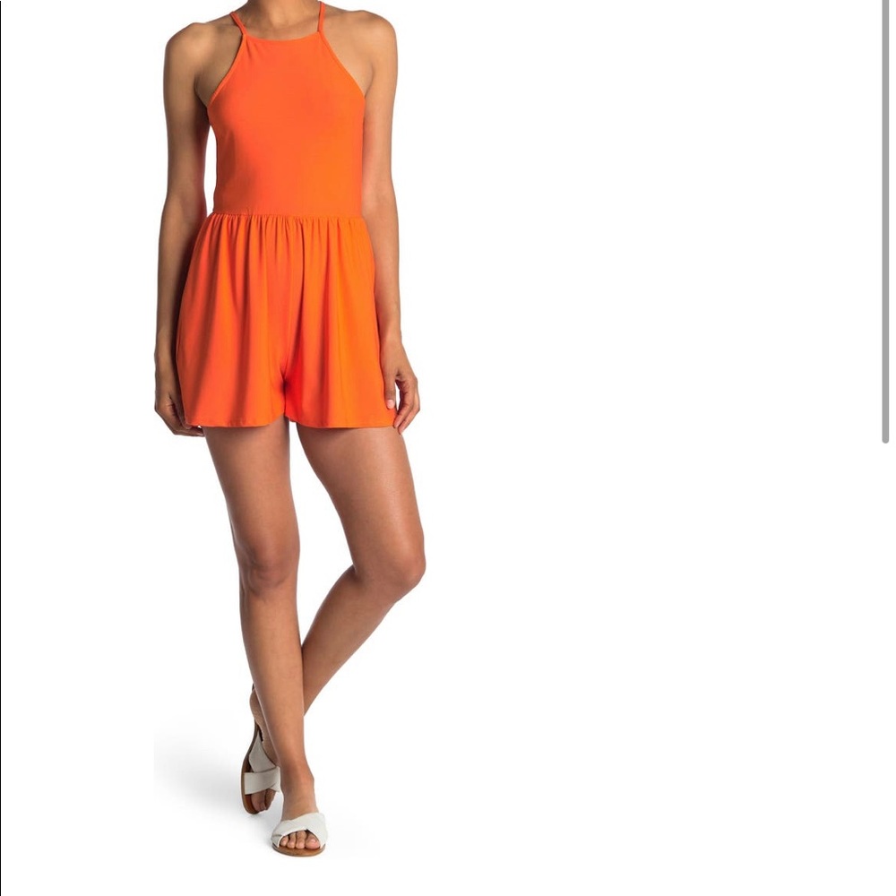 NWT - Women Lace-up Rompers